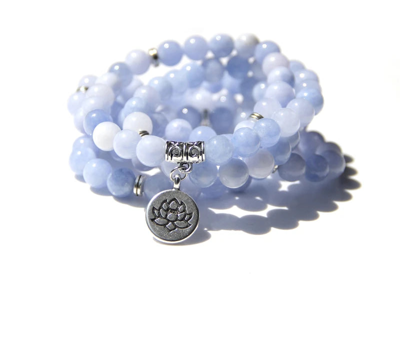 Lotus OM Buddha Charm Yoga Bracelet