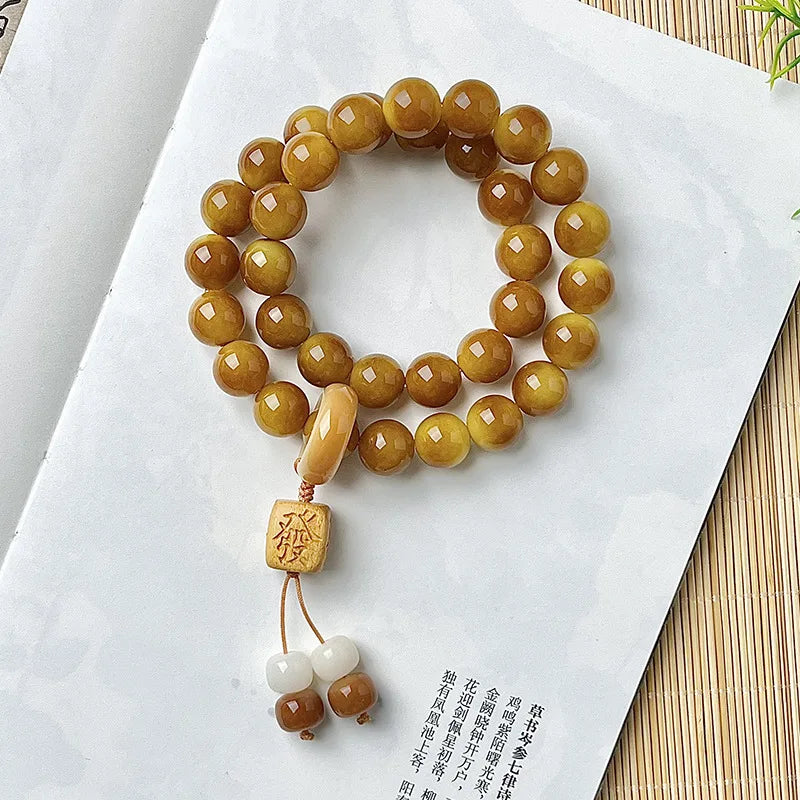 Natural Bodhi Seed Bracelet