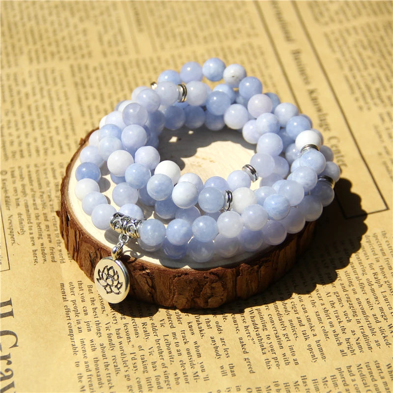 Lotus OM Buddha Charm Yoga Bracelet