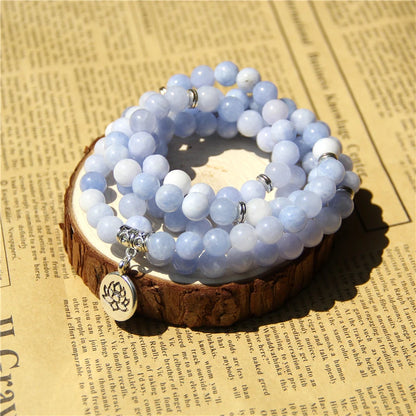 Lotus OM Buddha Charm Yoga Bracelet