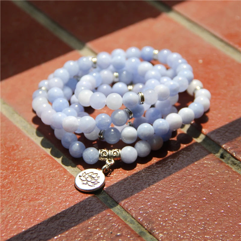 Lotus OM Buddha Charm Yoga Bracelet