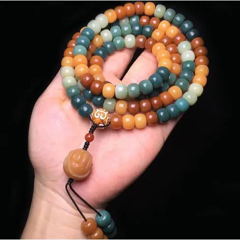 Bodhi Seed Prayer Bead Bracelet