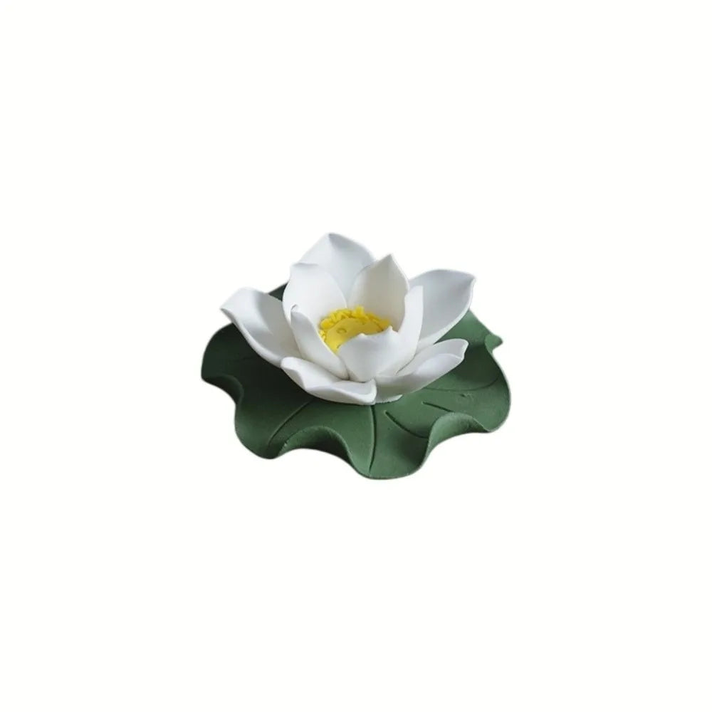 Vintage Ceramic Lotus Censer