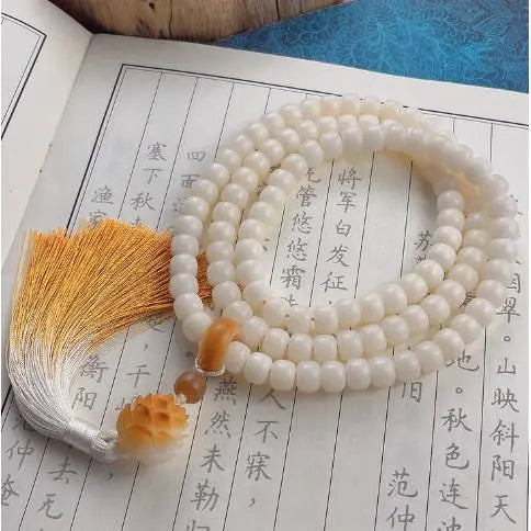 Bodhi Seed Prayer Bead Bracelet