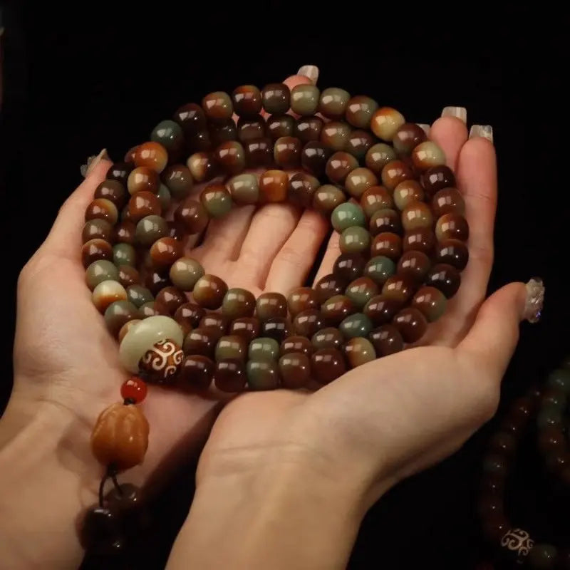 Bodhi Seed Prayer Bead Bracelet