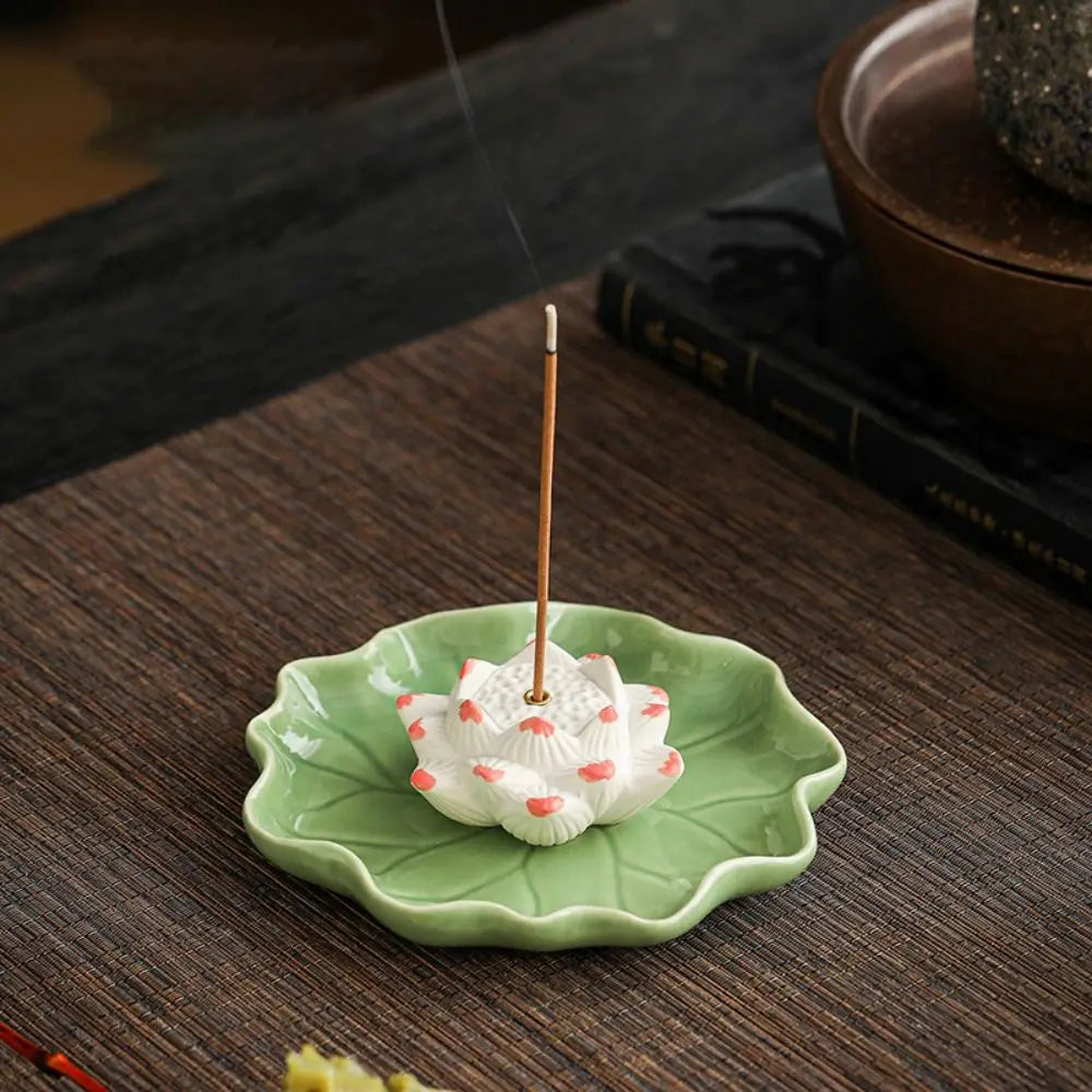 Lotus Ceramic Incense