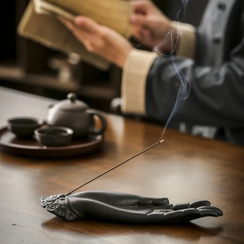 Ceramic Buddha Hand Incense
