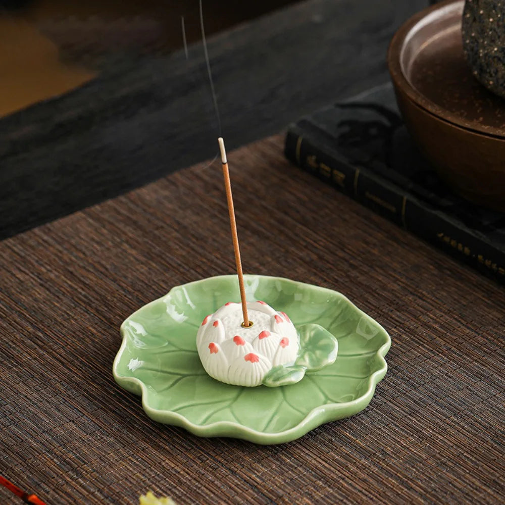 Lotus Ceramic Incense
