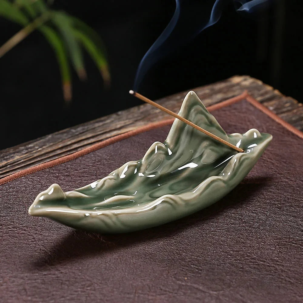 Elegant Ceramic Incense Stick Holder