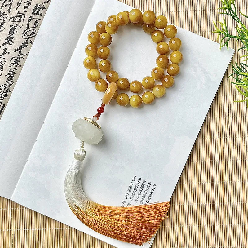 Natural Bodhi Seed Bracelet