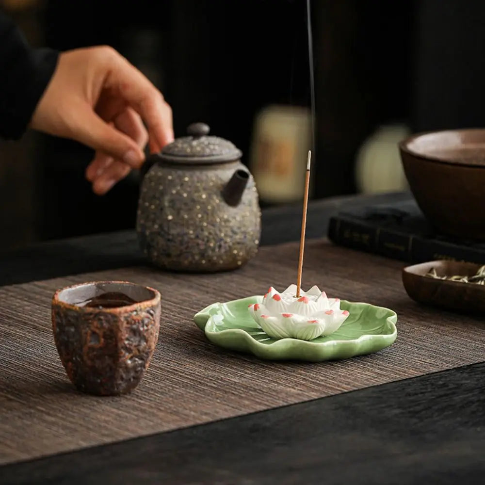 Lotus Ceramic Incense