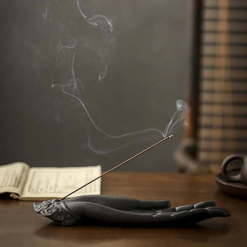 Ceramic Buddha Hand Incense
