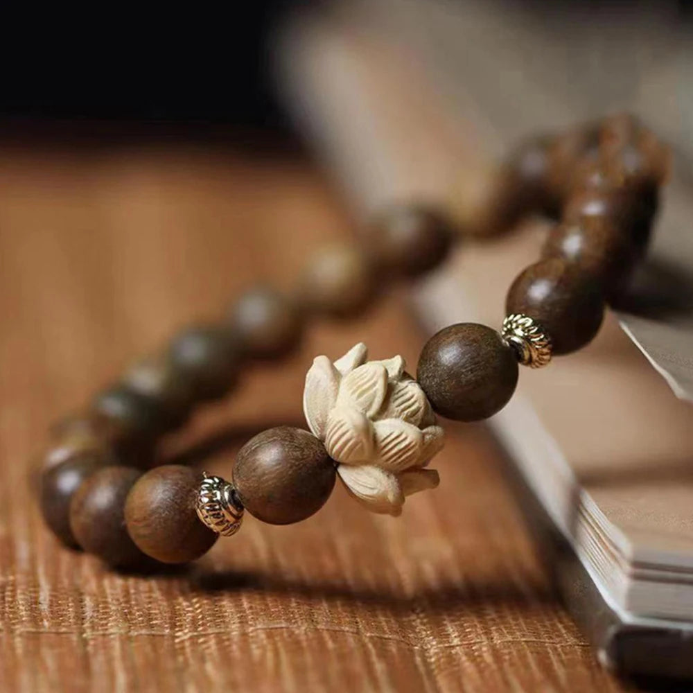 Sandalwood Wooden Beaded Bracelet