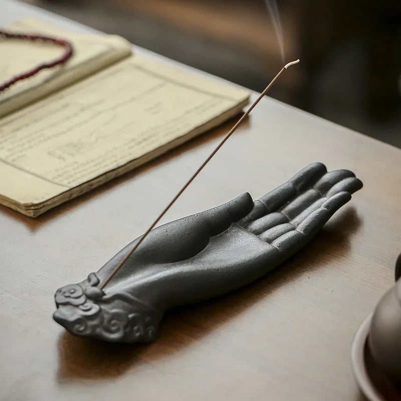 Ceramic Buddha Hand Incense