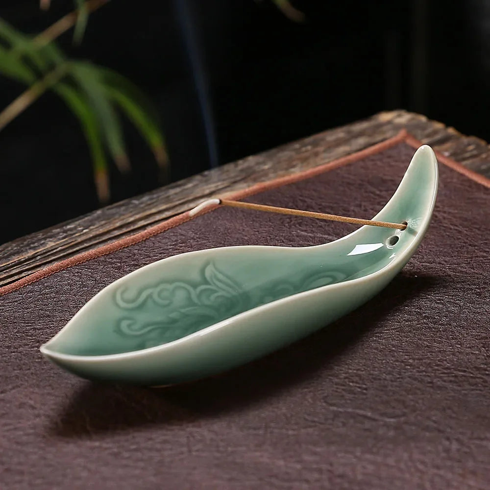 Elegant Ceramic Incense Stick Holder