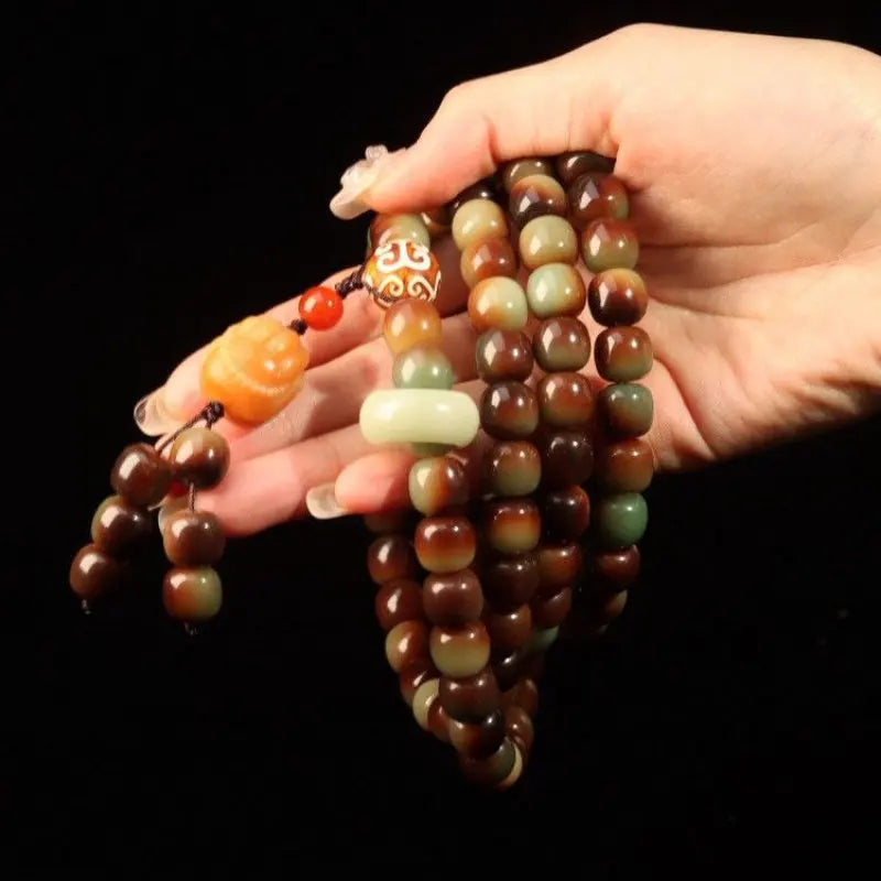 Bodhi Seed Prayer Bead Bracelet