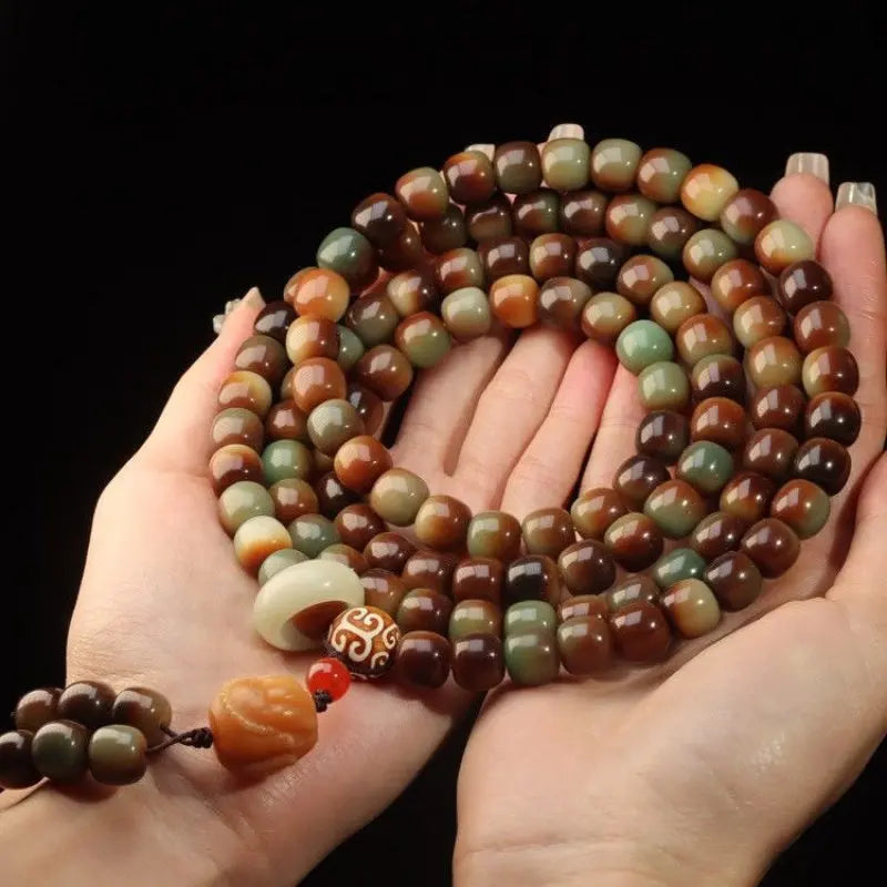 Bodhi Seed Prayer Bead Bracelet
