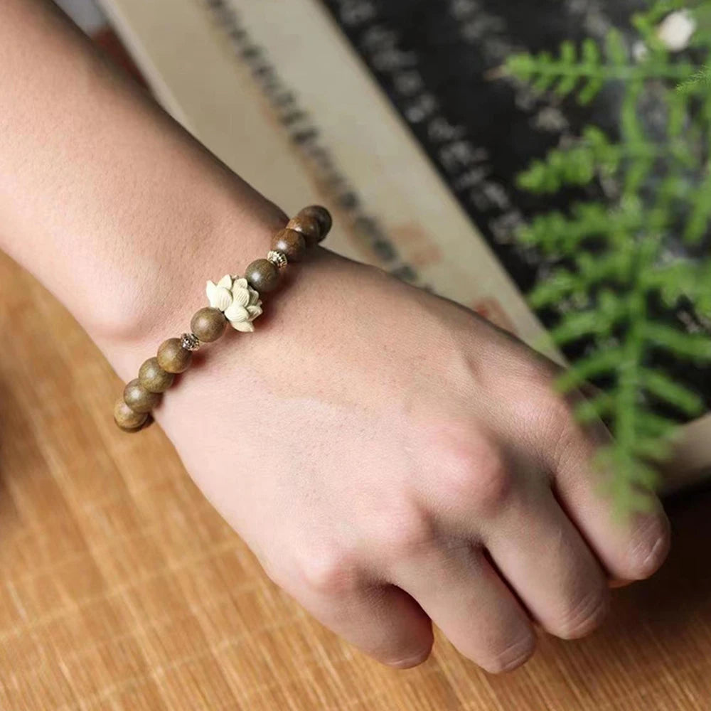 Sandalwood Wooden Beaded Bracelet