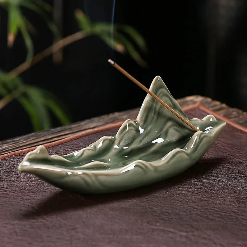 Elegant Ceramic Incense Stick Holder