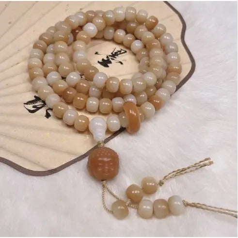 Bodhi Seed Prayer Bead Bracelet