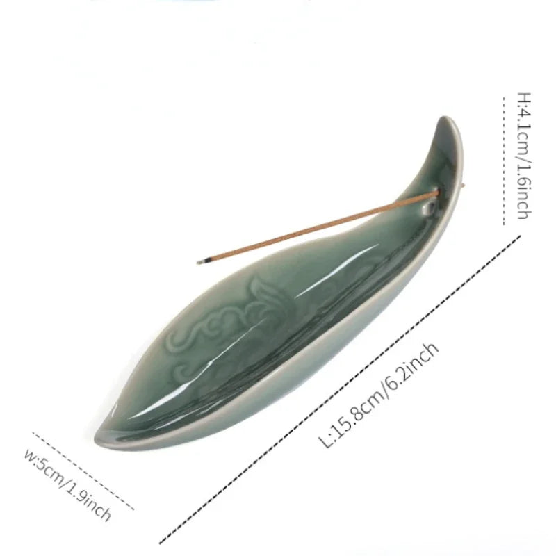 Elegant Ceramic Incense Stick Holder