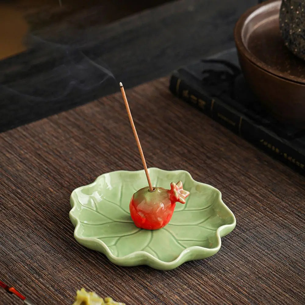Lotus Ceramic Incense