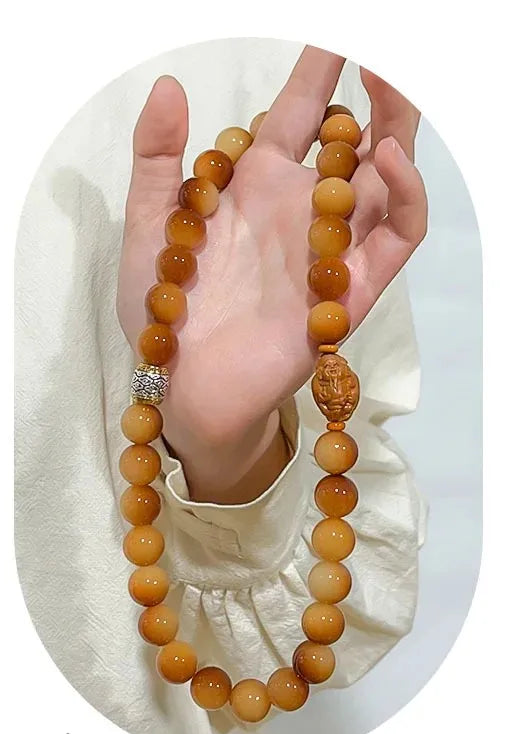 Natural Bodhi Seed Bracelet