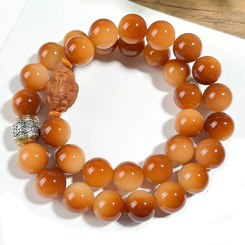 Natural Bodhi Seed Bracelet