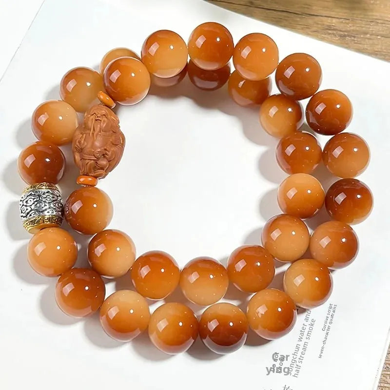 Natural Bodhi Seed Bracelet