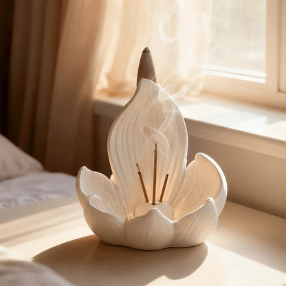 Lotus Incense Pedestal